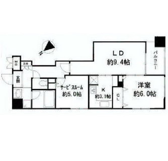 東京都中央区日本橋兜町 賃貸マンション 1SLDK