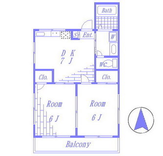 東京都荒川区東日暮里６丁目 賃貸マンション 2DK