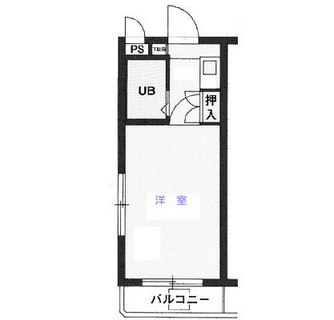 東京都渋谷区幡ヶ谷２丁目 賃貸マンション 1K