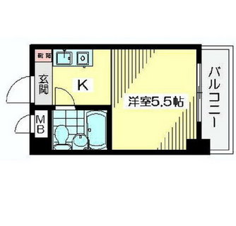 東京都武蔵野市境南町２丁目 賃貸マンション 1K
