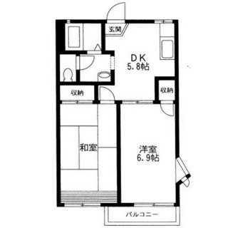 東京都北区豊島８丁目 賃貸アパート 2DK