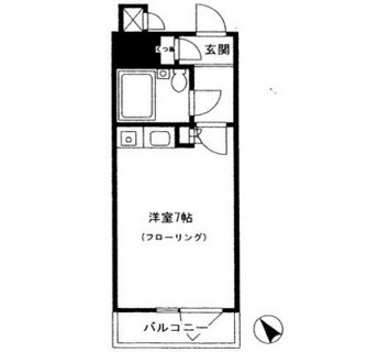東京都豊島区池袋４丁目 賃貸マンション 1R