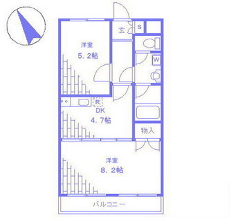 東京都豊島区巣鴨１丁目 賃貸マンション 2DK