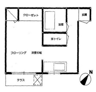 東京都豊島区上池袋２丁目 賃貸アパート 1R