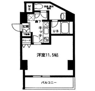 東京都中野区江原町２丁目 賃貸マンション 1K