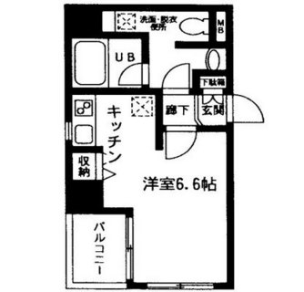 東京都中野区江原町２丁目 賃貸マンション 1R