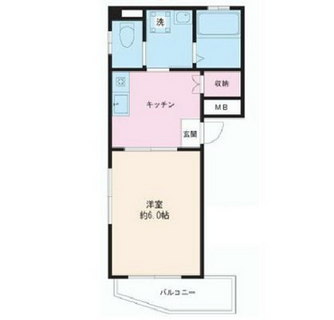 東京都墨田区京島２丁目 賃貸マンション 1K