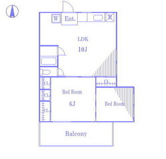 東京都豊島区千早１丁目 賃貸マンション 2LDK