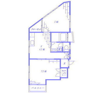 東京都豊島区池袋２丁目 賃貸マンション 2K