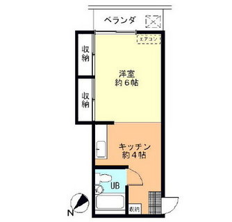 東京都中野区若宮３丁目 賃貸アパート 1K