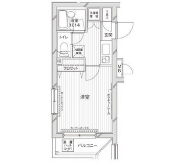東京都板橋区坂下３丁目 賃貸マンション 1K
