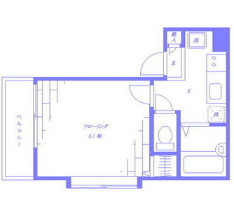 東京都豊島区北大塚３丁目 賃貸マンション 1K