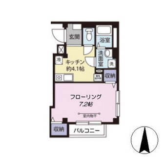 東京都足立区千住河原町 賃貸マンション 1K