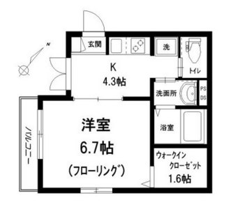 東京都北区赤羽北３丁目 賃貸マンション 1K