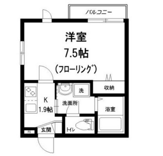 東京都北区赤羽北３丁目 賃貸マンション 1K