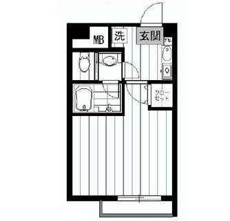 東京都中野区東中野３丁目 賃貸マンション 1K