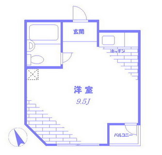 東京都文京区大塚５丁目 賃貸マンション 1R