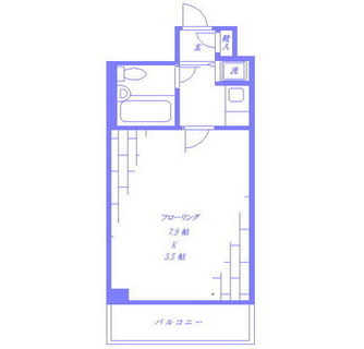 東京都北区田端４丁目 賃貸マンション 1K