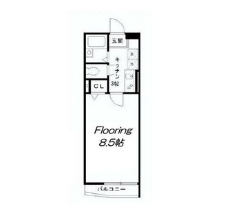 東京都中野区大和町２丁目 賃貸マンション 1K