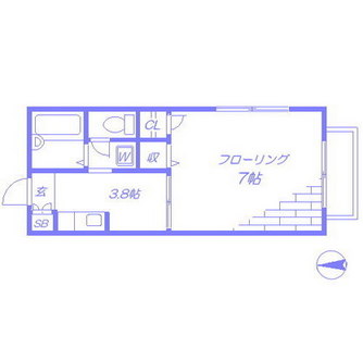 東京都豊島区目白５丁目 賃貸マンション 1K