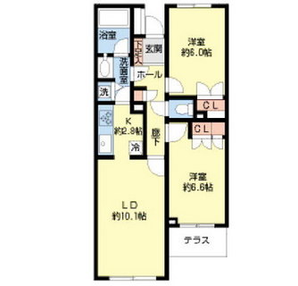 東京都世田谷区桜丘３丁目 賃貸マンション 2LDK