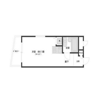 東京都世田谷区弦巻４丁目 賃貸マンション 1R