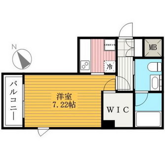 東京都港区高輪１丁目 賃貸マンション 1K