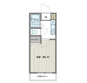 東京都目黒区中根２丁目 賃貸マンション 1K