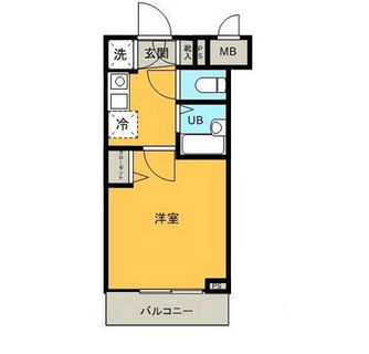 東京都目黒区東山３丁目 賃貸マンション 1K