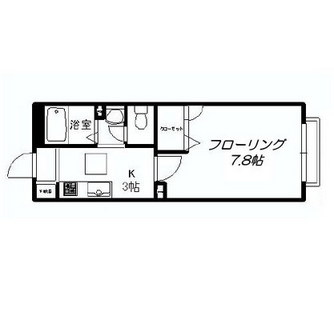 東京都三鷹市下連雀１丁目 賃貸アパート 1K
