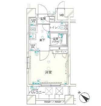 東京都目黒区大橋１丁目 賃貸マンション 1K