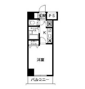 東京都目黒区中目黒４丁目 賃貸マンション 1K