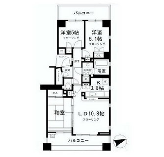 東京都武蔵野市吉祥寺本町４丁目 賃貸マンション 3LDK