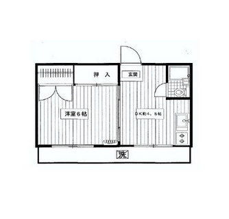 東京都北区田端６丁目 賃貸マンション 1DK