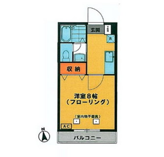 東京都目黒区中根２丁目 賃貸アパート 1K