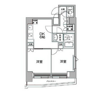 東京都中野区野方１丁目 賃貸マンション 2DK