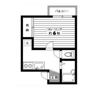 東京都中野区新井３丁目 賃貸マンション 1K