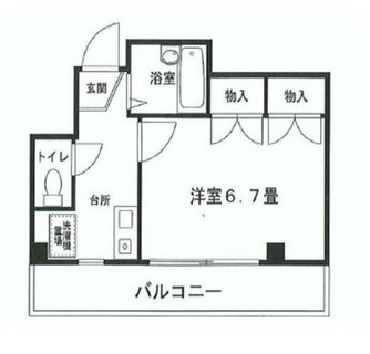 東京都江東区牡丹１丁目 賃貸マンション 1K