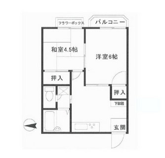 東京都渋谷区西原２丁目 賃貸アパート 2DK