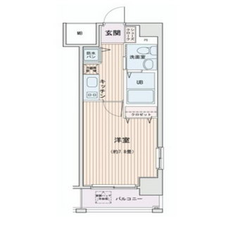 東京都江東区牡丹１丁目 賃貸マンション 1K