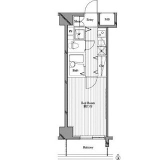 東京都江東区潮見２丁目 賃貸マンション 1K