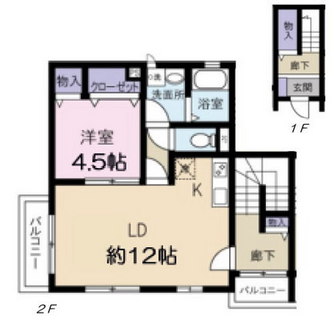 東京都板橋区加賀１丁目 賃貸アパート 1LDK