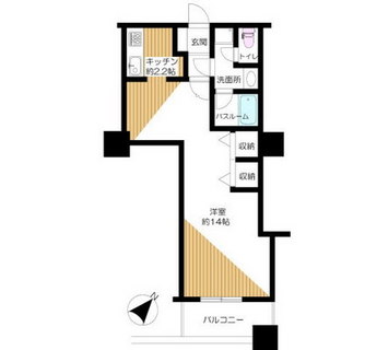 東京都中央区晴海１丁目 賃貸マンション 1K