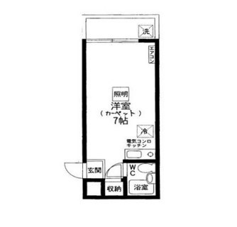 東京都台東区蔵前３丁目 賃貸マンション 1R