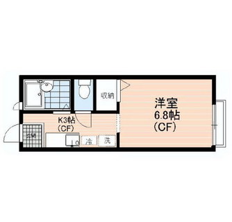 東京都杉並区下高井戸２丁目 賃貸アパート 1K