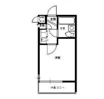 東京都中野区松が丘２丁目 賃貸マンション 1K