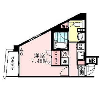 東京都世田谷区弦巻５丁目 賃貸マンション 1K