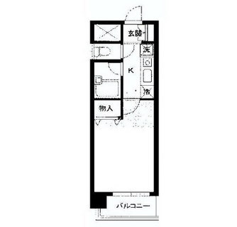 東京都江東区新大橋１丁目 賃貸マンション 1K
