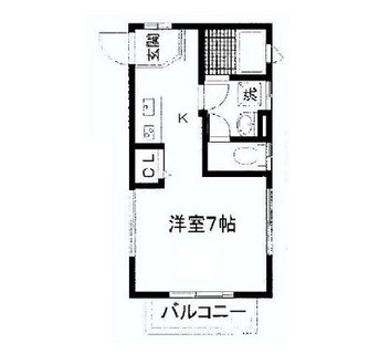 東京都江東区深川２丁目 賃貸マンション 1K