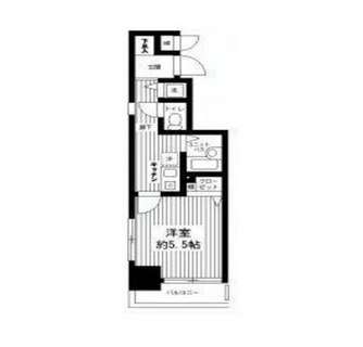 東京都中央区銀座２丁目 賃貸マンション 1K